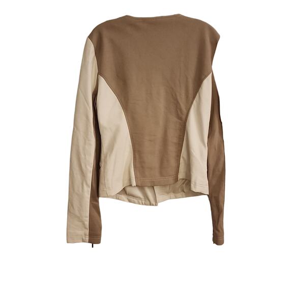 INC Faux Leather Moto Jacket, Small - Picture 5 of 7